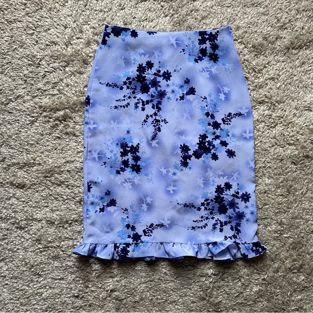 Vintage Y2K floral skirt
